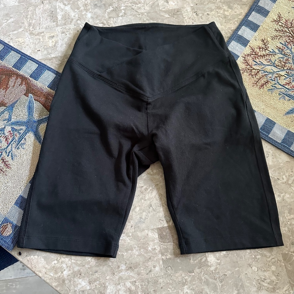 Black bike shorts